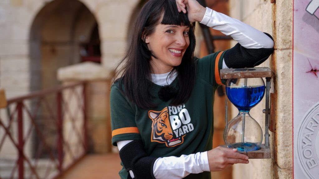 Erika Moulet dans Fort Boyard : "Ma mission, c'est de gâcher la fête"