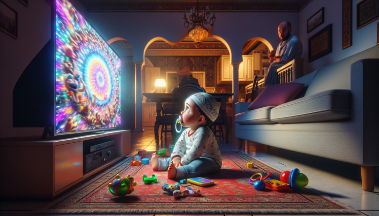 Bebe devant television risque