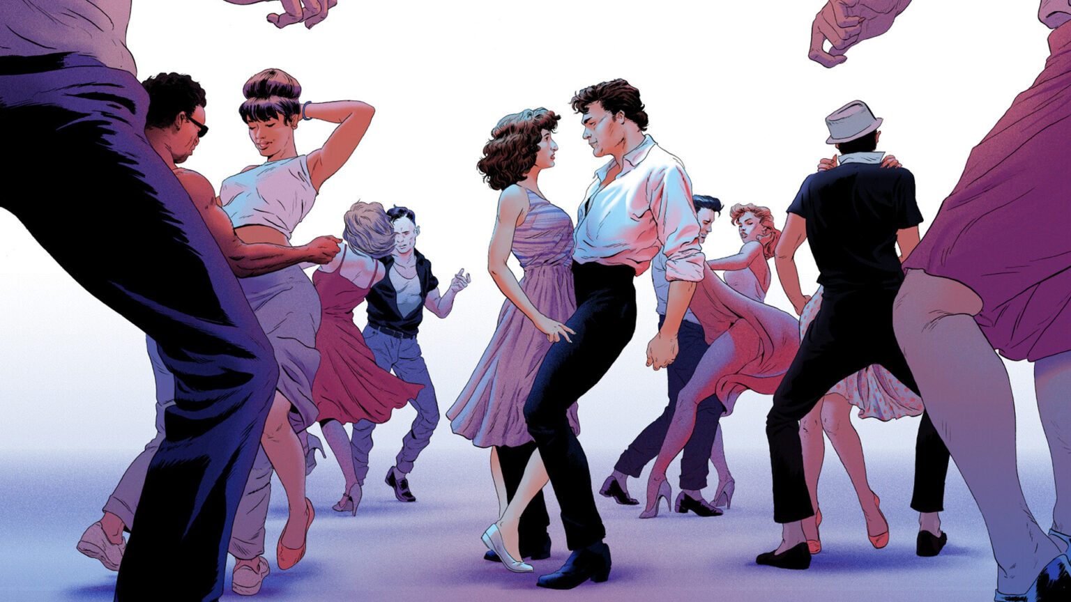 illustration de dirty dancing