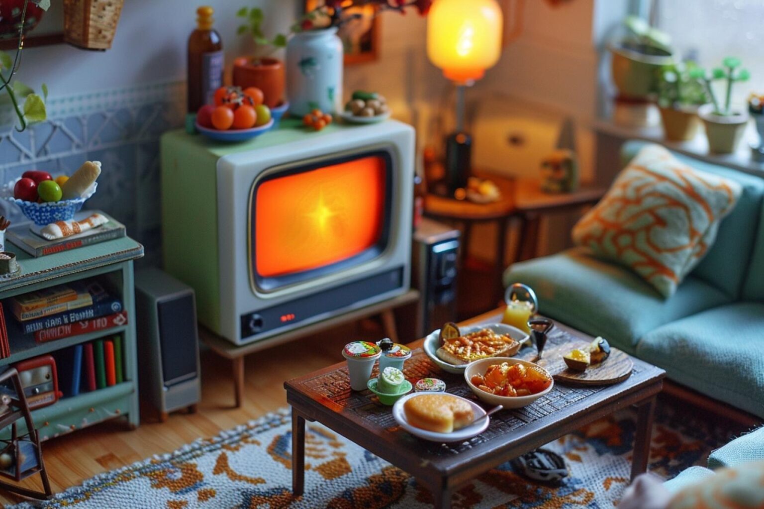 Comment créer un mini plateau télé ?