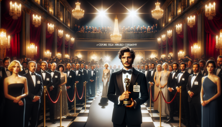 Créer une image d'acteur en R lors d'une cérémonie avec des noms commencant par R.