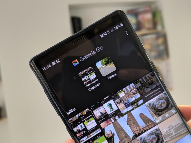 Quelle est la meilleure application galerie photo sans pub pour Android ?