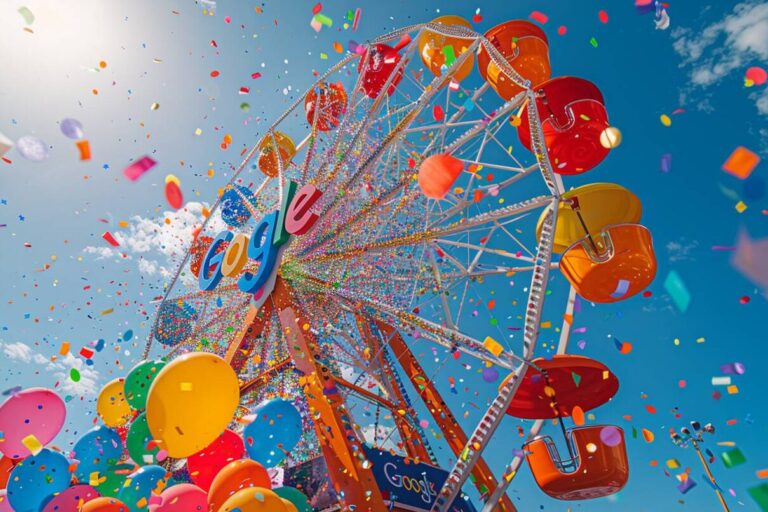 faire tourner la roue de la fortune : les célébrations ludiques pour l&rsquo;anniversaire de google