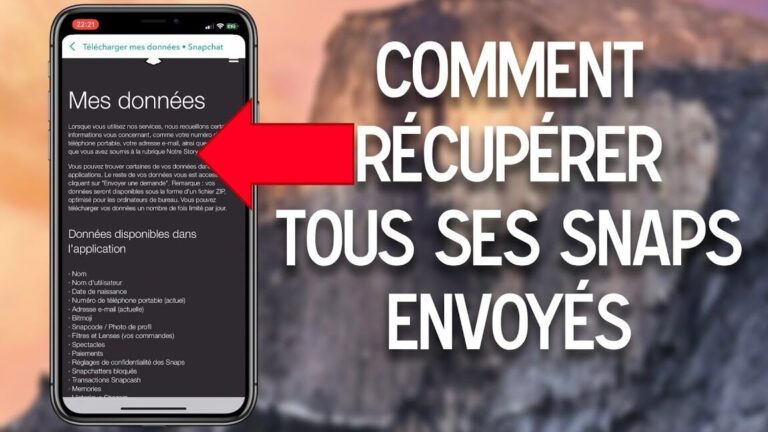 Comment retrouver les conversations supprimées sur Snapchat ?