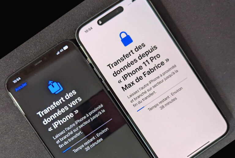Comment transférer facilement vos données d&rsquo;un iPhone à un autre ?