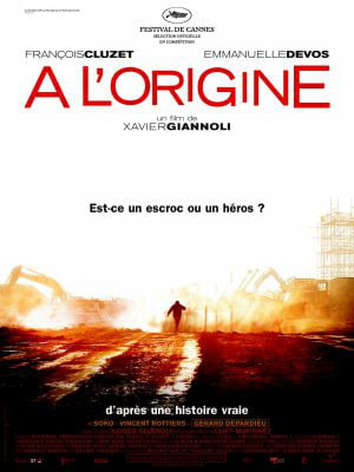 Affiche de film avec le titre et les personnages principaux, illustrant la thématique du streaming et du cinéma.