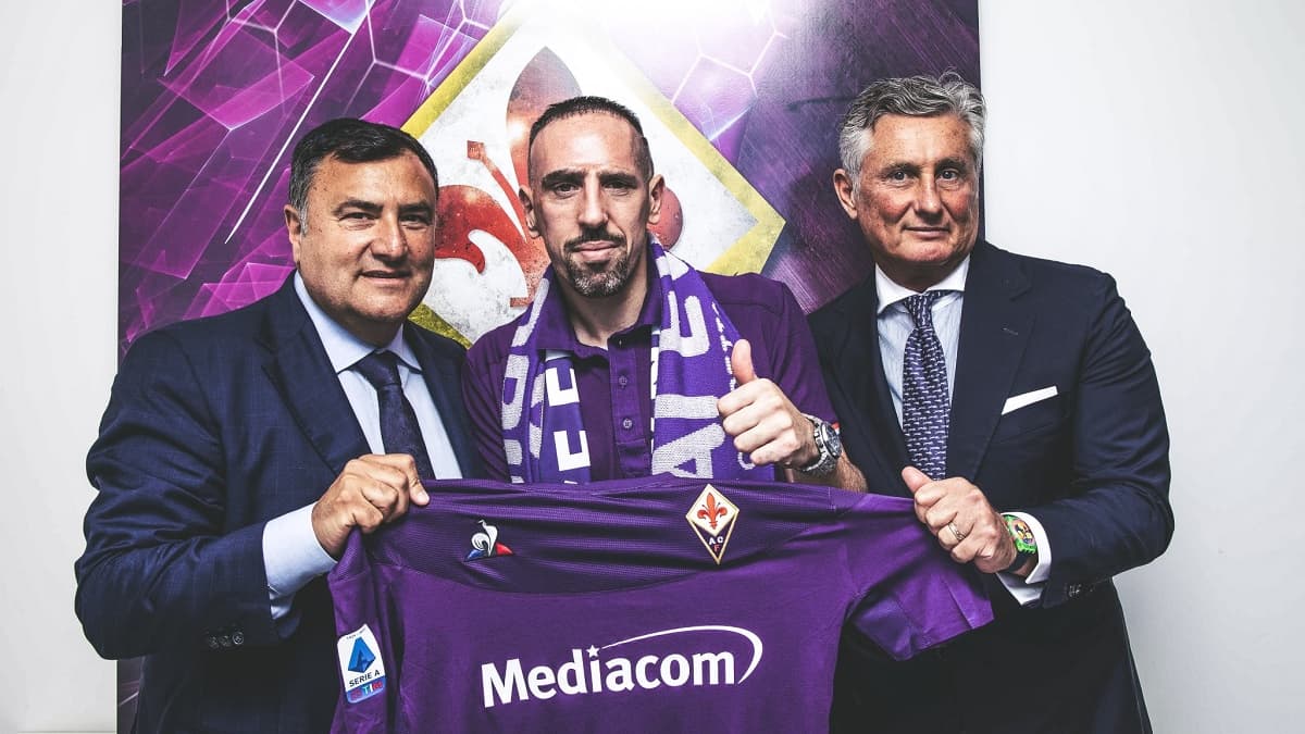 Franck Ribéry à la Fiorentina
