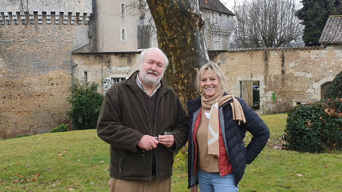 Chantier château rénové Dordogne