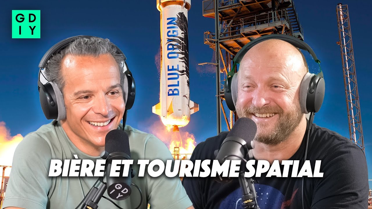 Portrait de Sylvain Chiron, entrepreneur et premier touriste spatial français