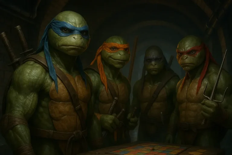Pourquoi les Tortues Ninja ont des noms de peintres ?