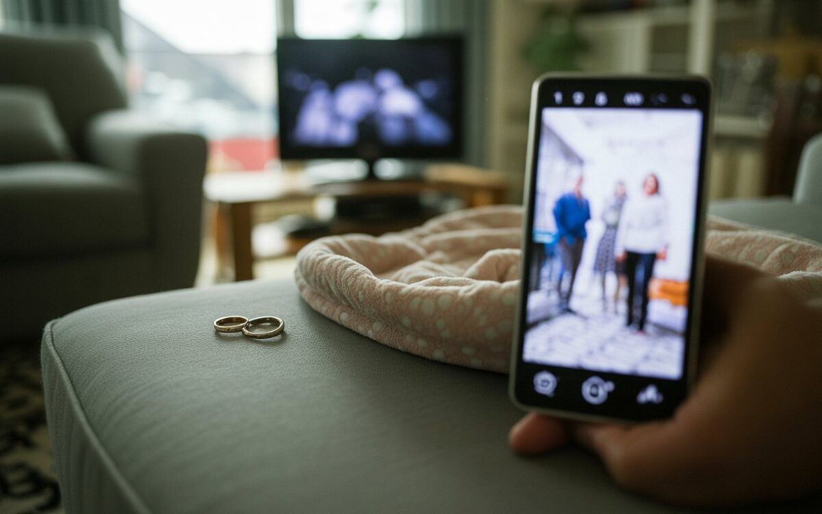 Salon familial, alliances et télé floue