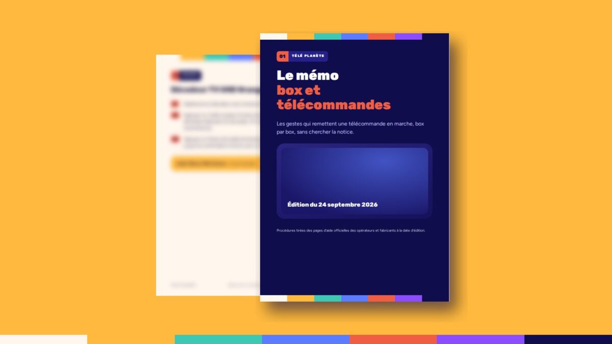 Le mémo box et télécommandes, couverture